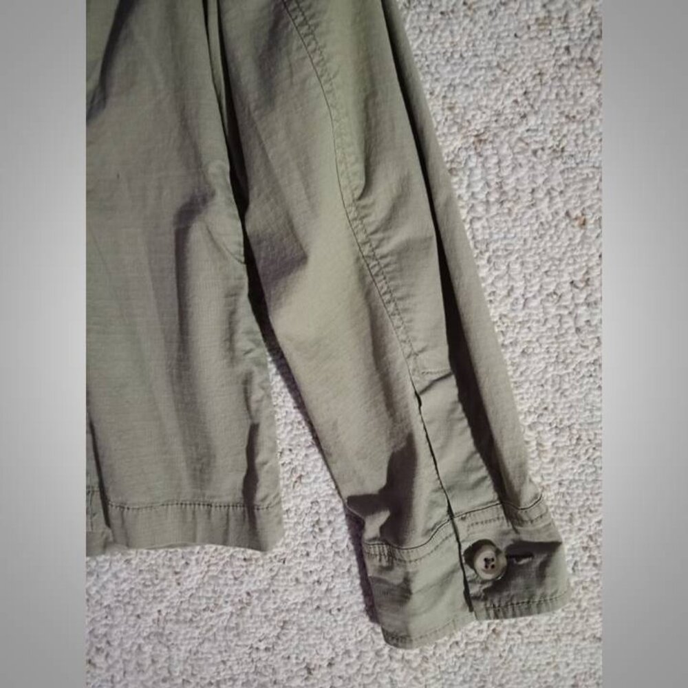 CAbi utility jacket coat size Large green/tan. - Picture 4 of 6